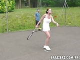 Brazzers - Tenis threesome, everyone wins